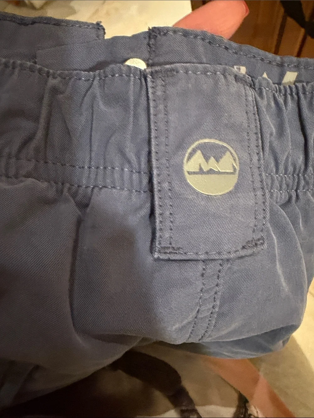 Wrangler Men's Gray Flat-Front Casual Shorts